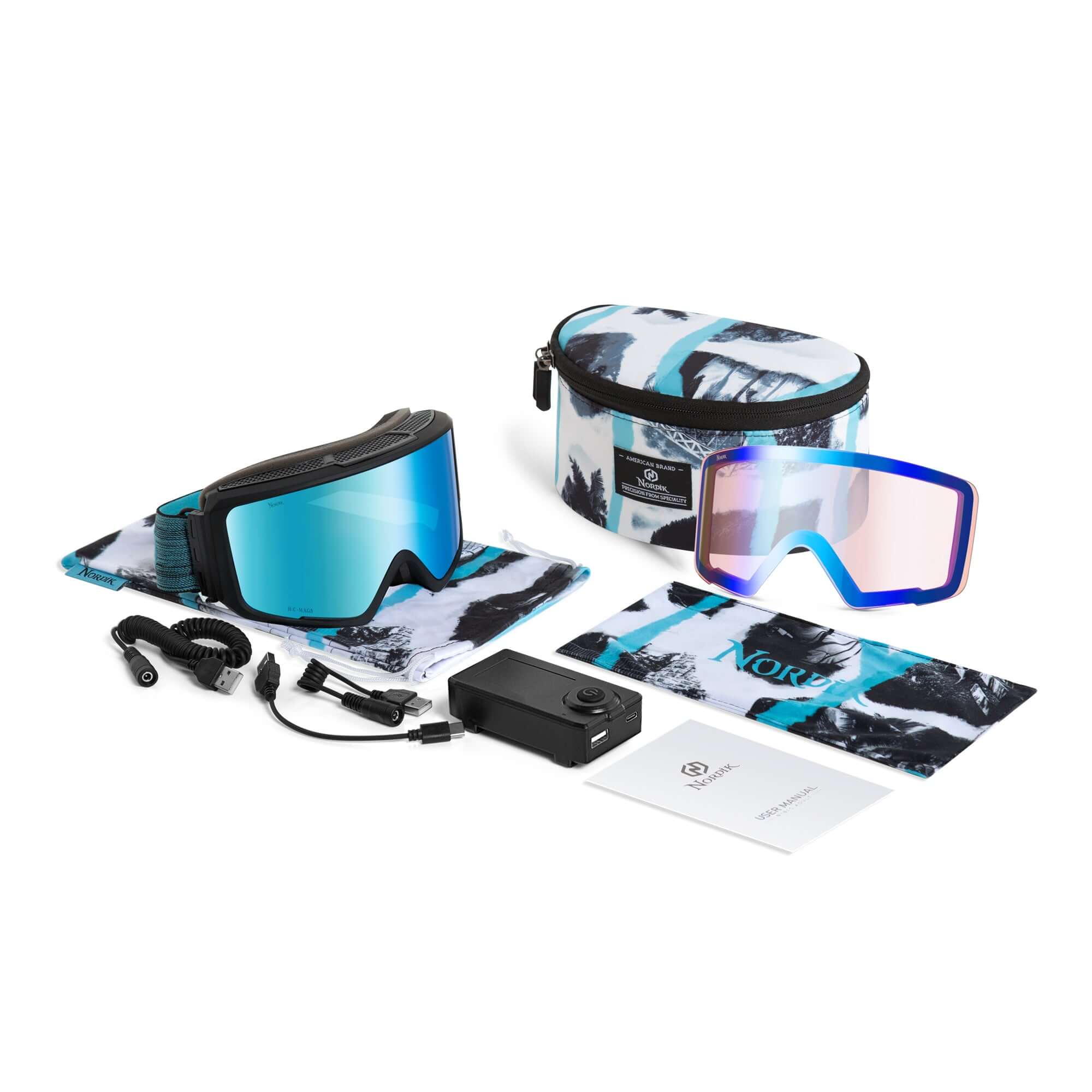 VIKING Heated Snow Goggles