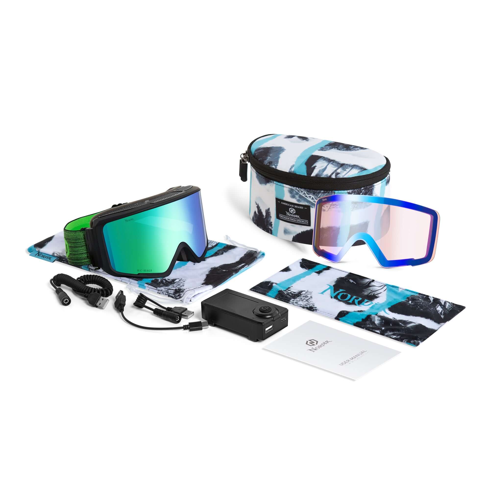 VIKING Heated Snow Goggles