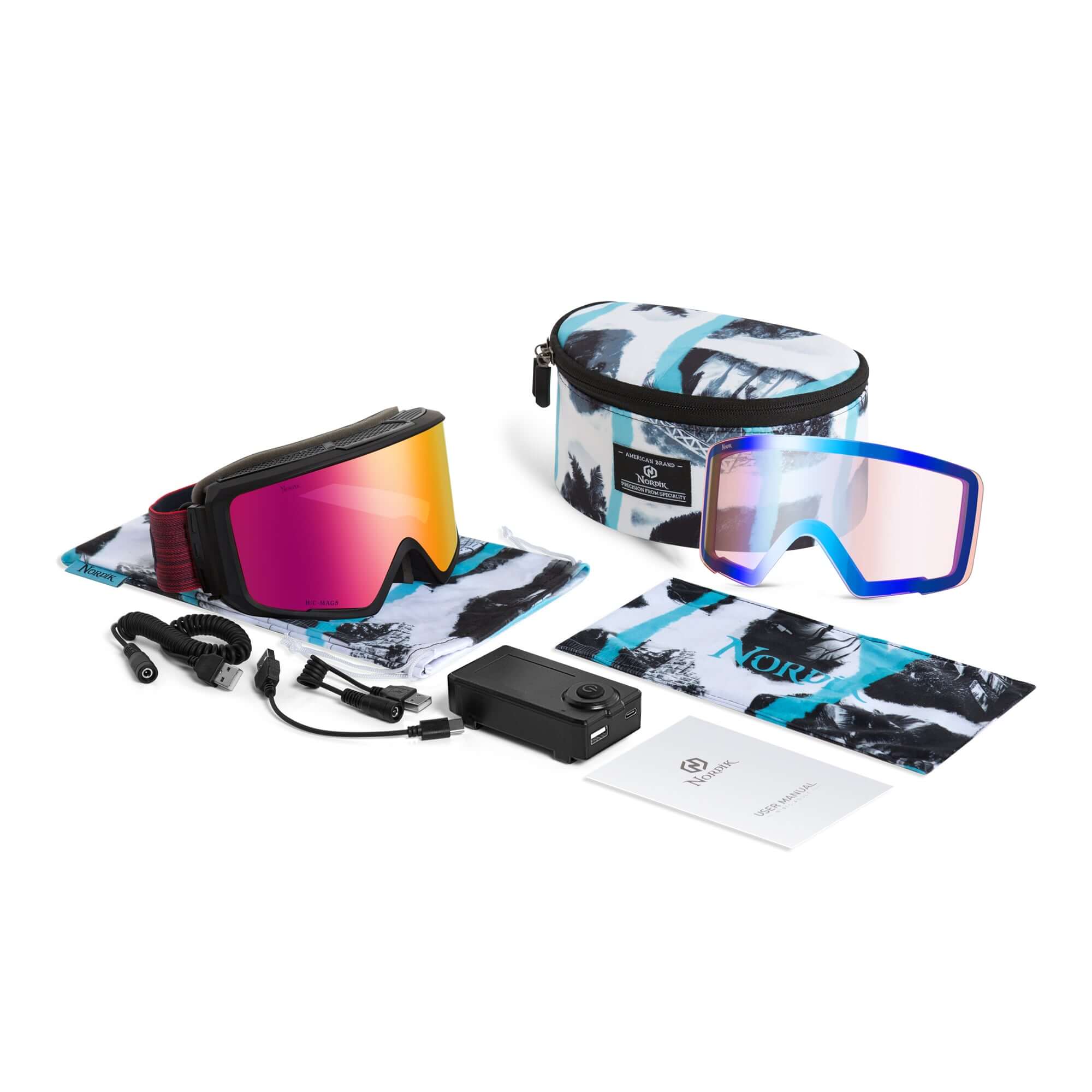 VIKING Heated Snow Goggles