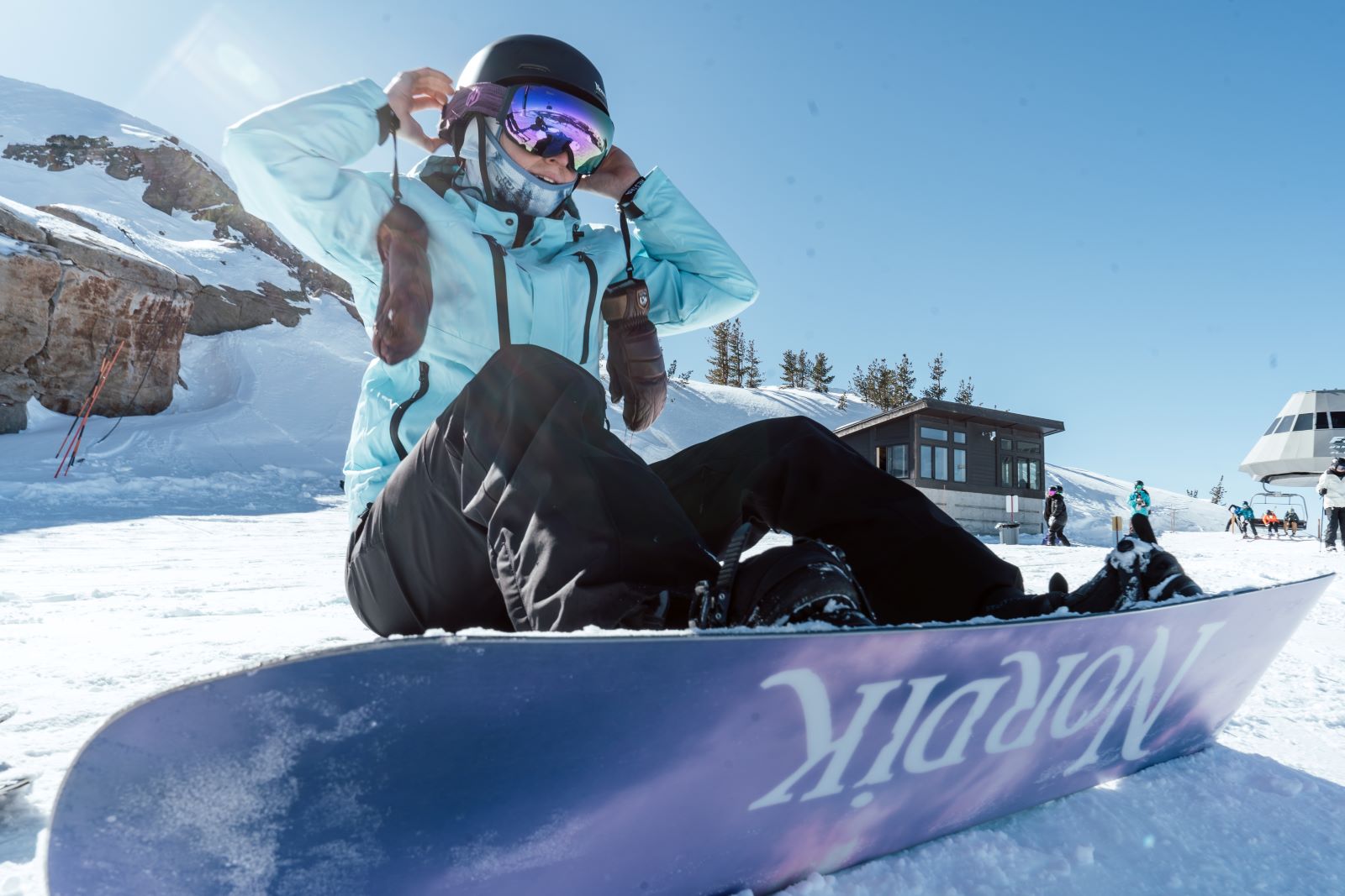 Shop Nordik Eyewear Purple Skies Snowboard Online