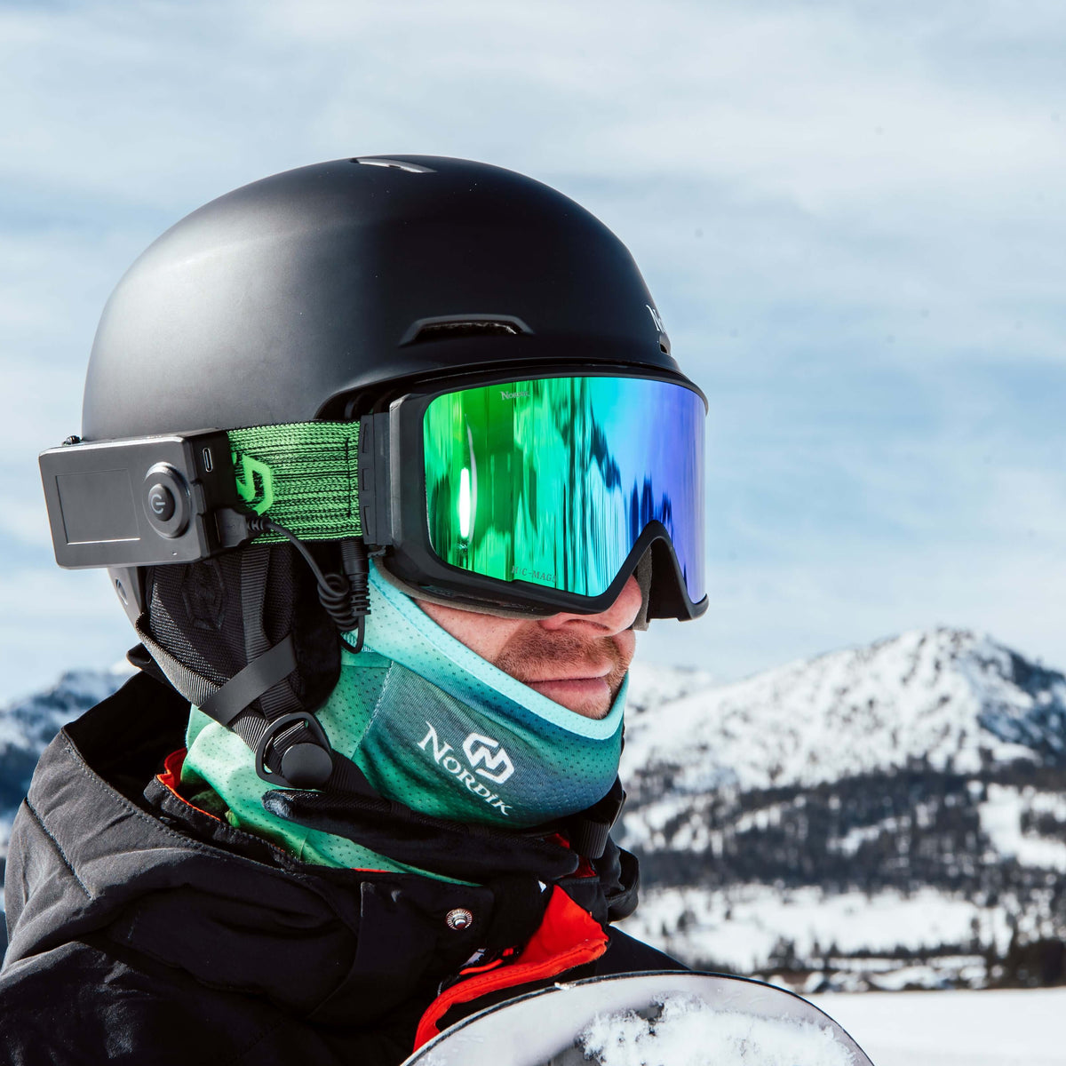 Snow Machine Goggles Nordik Eyewear | VIKING Heated Magnetic Snow Goggles + Low Light Bonus Lens
