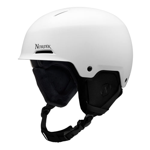 Hjalmr White Ski/Snowboard Helmet