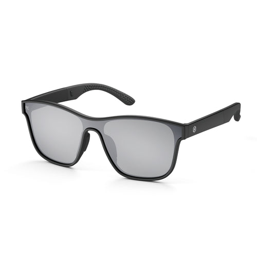 RIKR Polarized Photochromic Silver Sunglasses