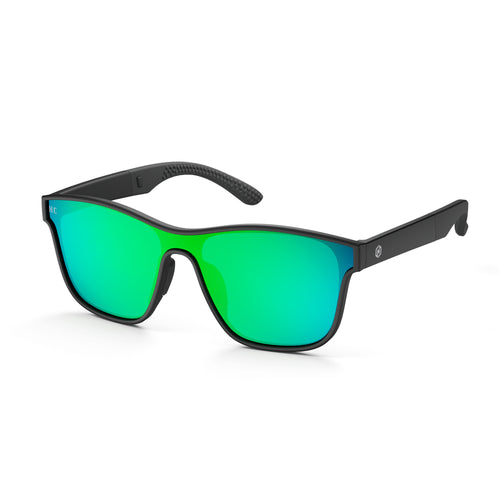 RIKR Polarized Photochromic Green Sunglasses