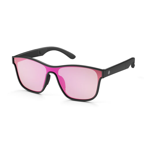 RIKR Polarized Photochromic Pink Sunglasses